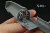Quinta Studio QD32225 P-39N/Q Airacobra interior 3D-Printed coloured Interior on decal paper (Special Hobby) 1/32